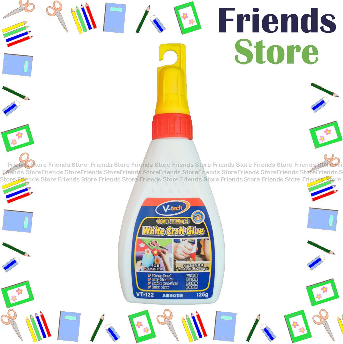 White Craft Glue VT-122 (125g X 1)