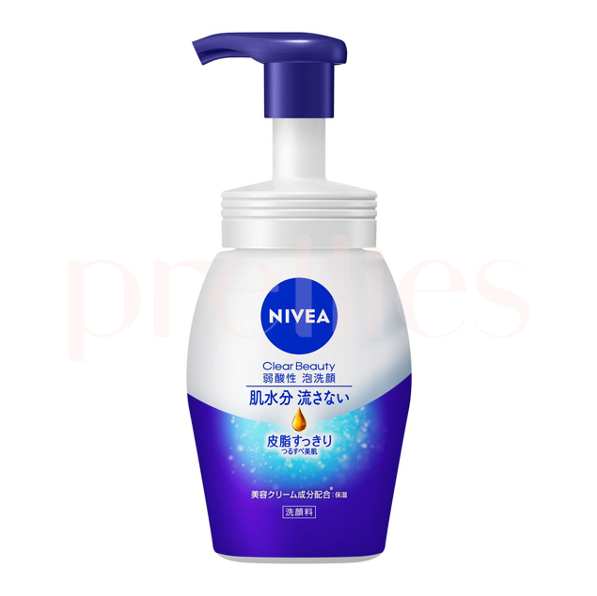 Clear Beauty 弱酸性泡沫洗面乳 (深層清潔) 150ml (藍) (平行進口貨品)