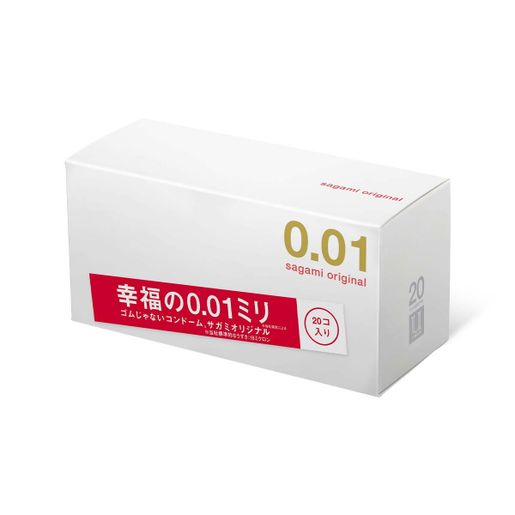 Sagami | Sagami Original 0.01 20's Pack PU Condom | HKTVmall