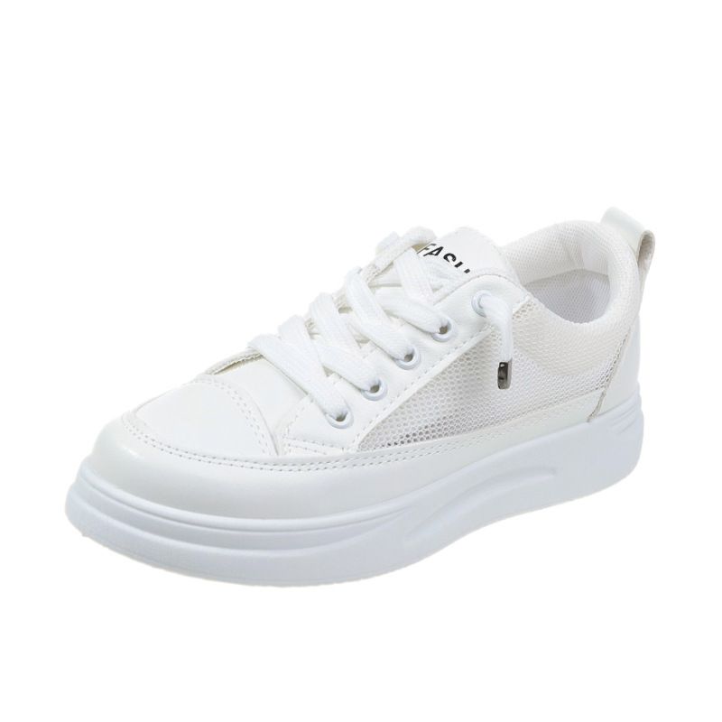 薄款板鞋(白色網面 35碼-40碼)（下單後請聯絡客服確認發貨尺碼）#K003009556