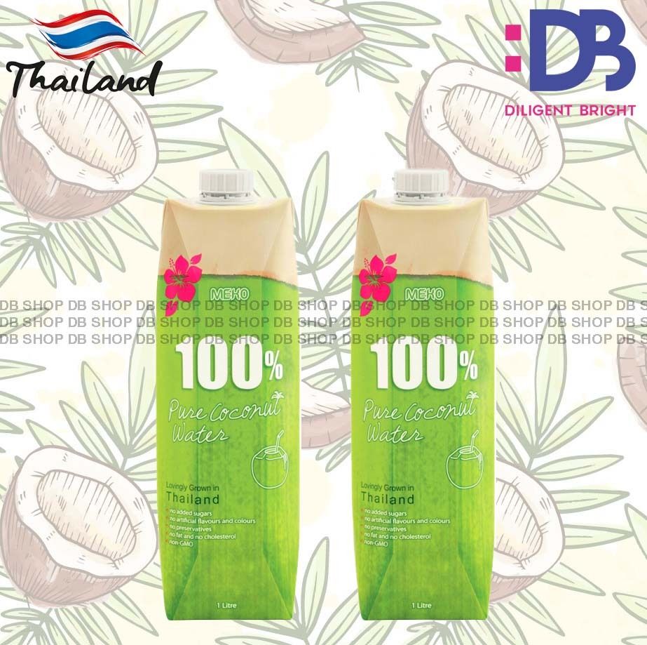 泰國 100% 純椰青水 飲品 (1升 X 2) 