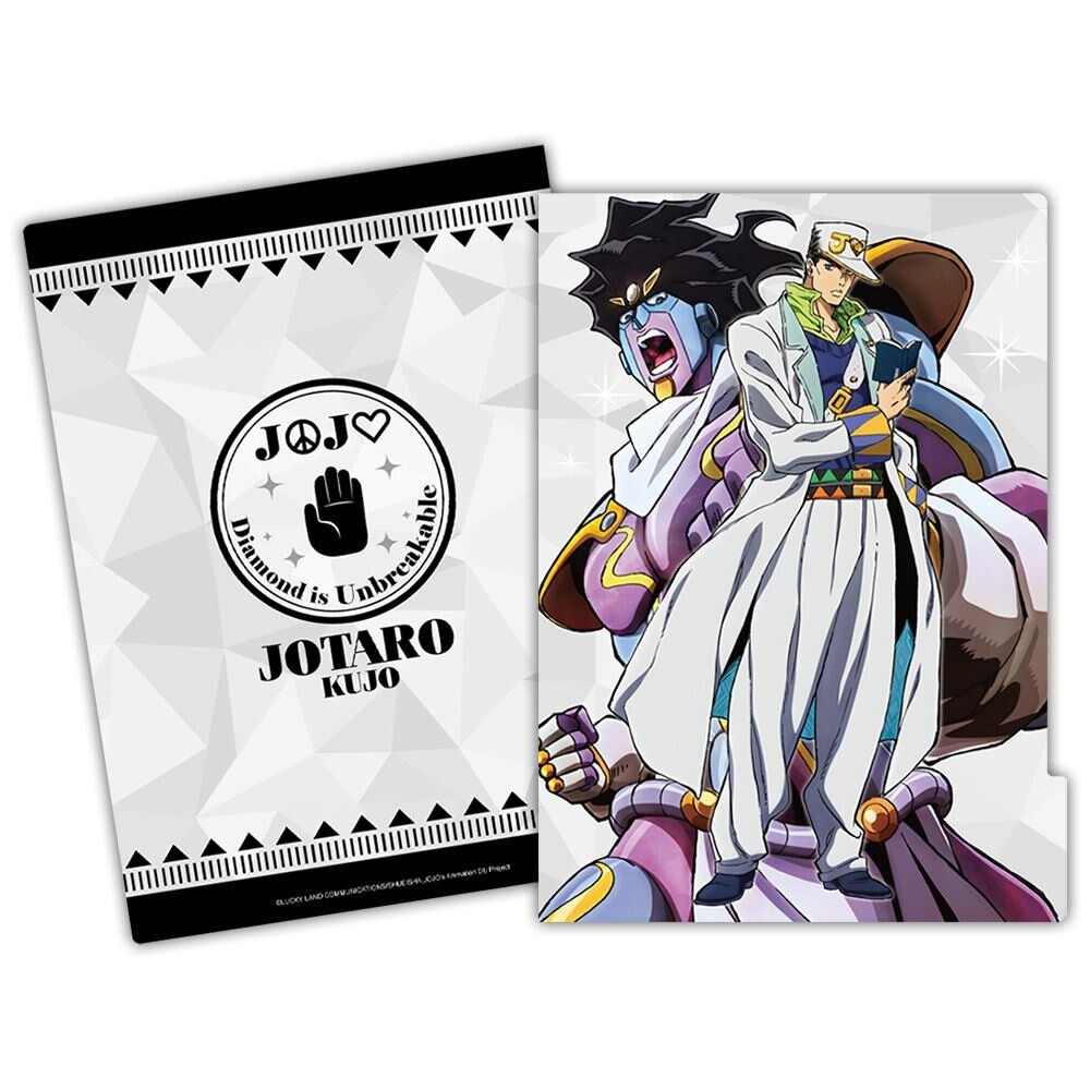 JOJO的奇妙冒險 Ⅲ 正版 文具 五層 A4 File 文件夾 資料夾 Folders 木棉花 JOJO 承太郎 (B款)