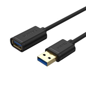 1米USB 3.0 延長線A(M) to A(F)  |  5Gbps 5V2.4A | SuperSpeed | Y-C457GBK