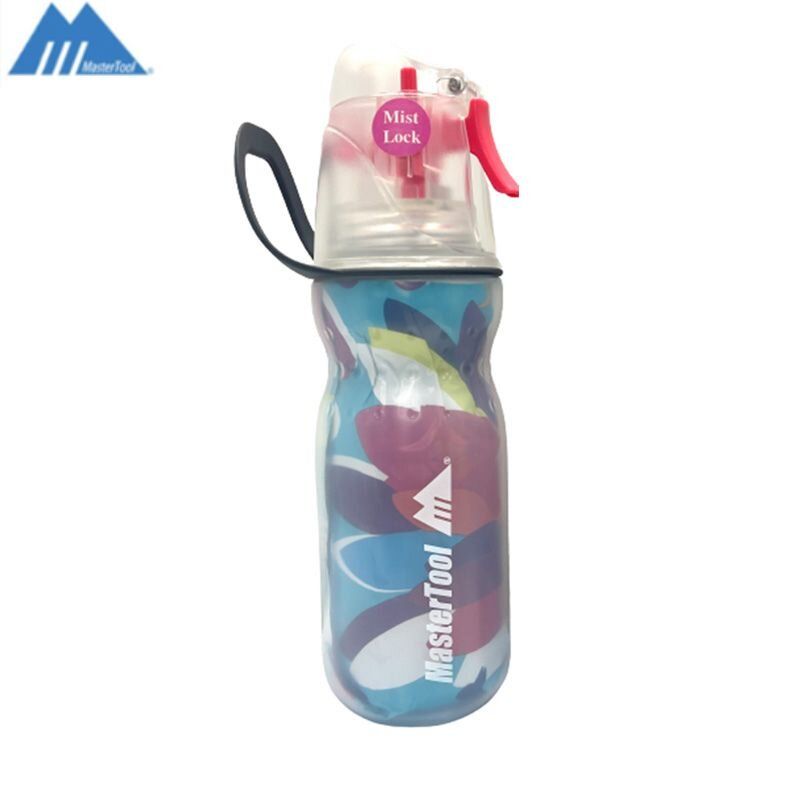 Mist Cool Sport Water Bottle, 470ML,16oz Flower Design