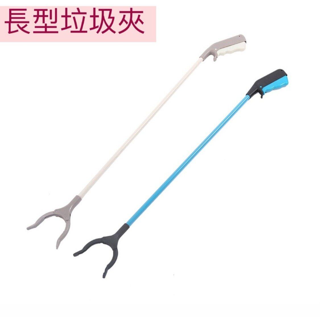82cm Garbage clip Garbage tongs Picker Long-handled picking tool Clip extension (Random color)