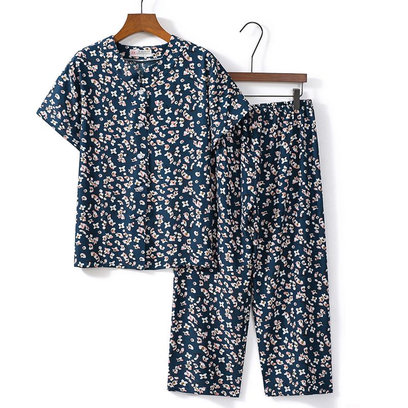 老年人短袖套裝( L-3XL碼 39號色）【下單後請聯絡客服確認發貨尺碼】F001099039