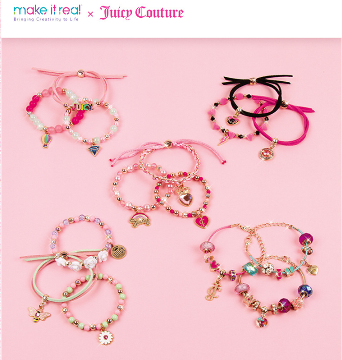 12 Pack: Juicy Couture Make It Real™ Charm Bracelet Kit