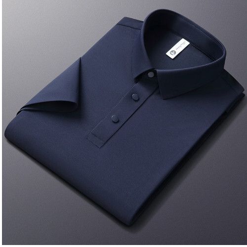 錦綸彈力男短袖t恤（藏青105-130碼）（下單後聯繫客服確認發貨尺碼）#S055008294