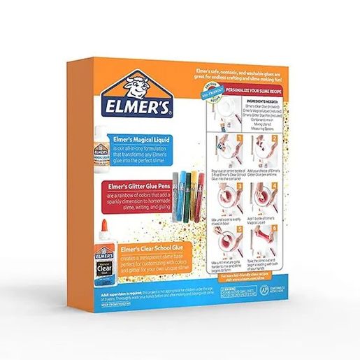 Elmer's Everyday Glitter Slime Starter Kit 