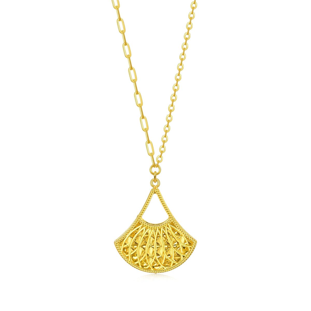 'Essence'  999 Gold Necklace(Size47) 93440N Price-by-Weight approx 0.14 tael