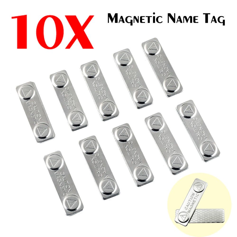 Strong Magnetic Name Tag Badge Fastener Holder ID Card Magnet 