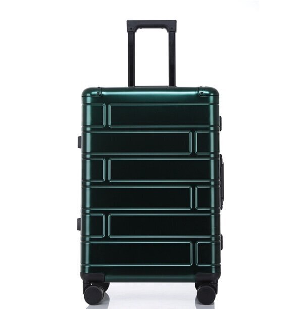 全鎂鋁合金行李箱拉桿箱（墨綠色 28寸）