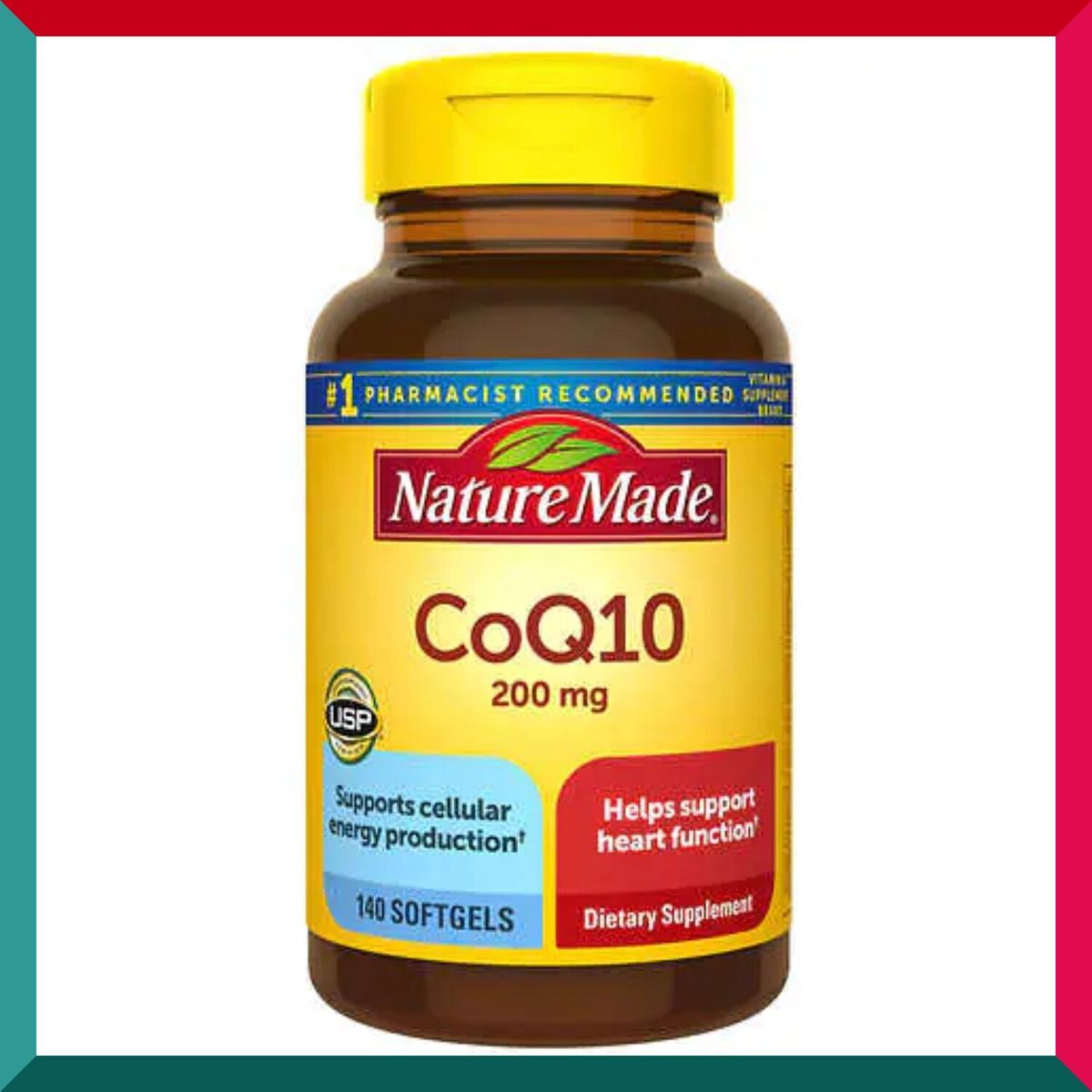 CoQ10 200 mg 140 Softgels Parallel Import  (EXP: 08/2027)