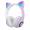 Wireless Bluetooth Pink LED Illuminated Cat Ears Headphones Rechargeable