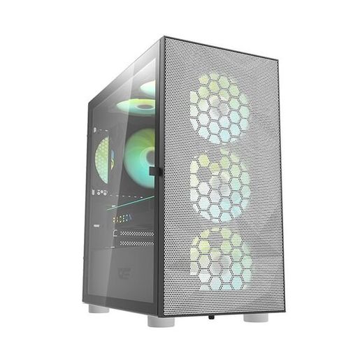 darkflash dlm 21 mesh microatx mini tower case