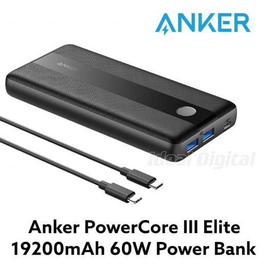 Anker | PowerCore III Elite 60W 19200mAh Power Bank A1284