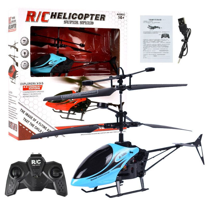 the remote control helicopter