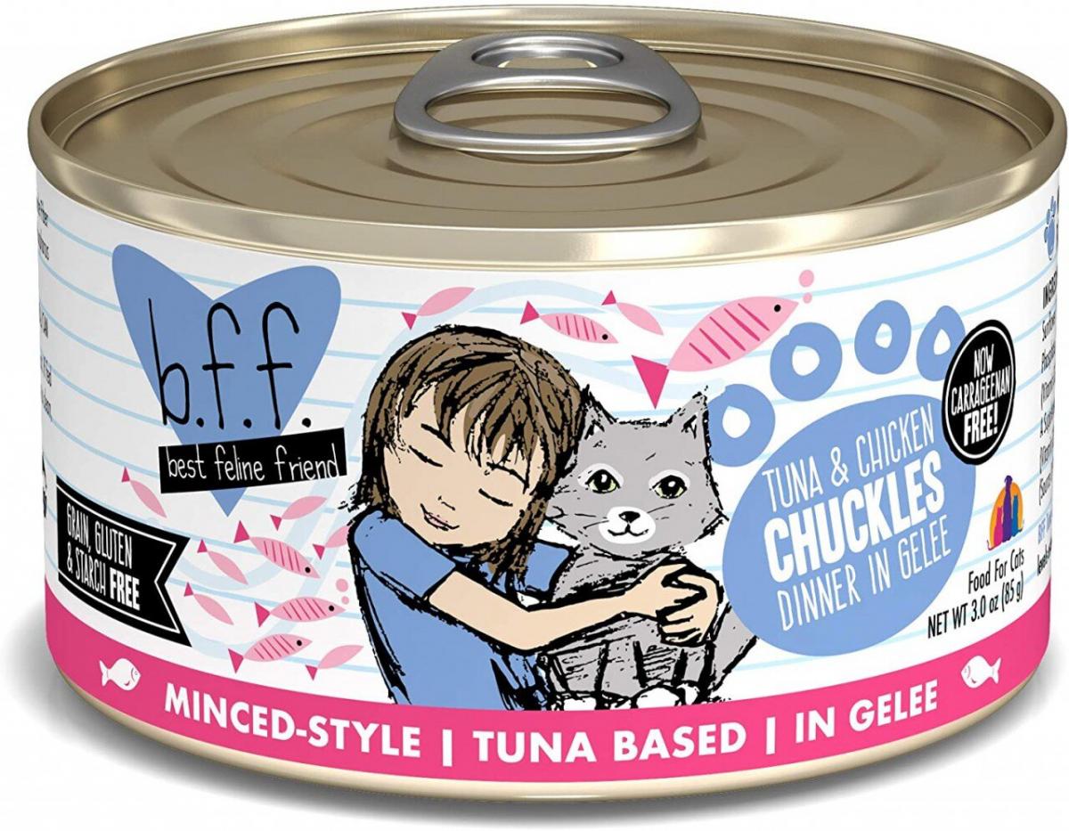 B.F.F. Chuckles Tuna & Chicken in Aspic Cat Canned 85G
