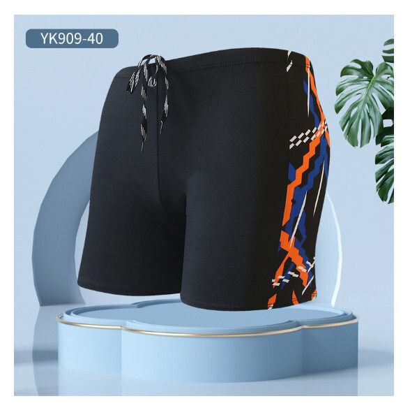 成人平角寬鬆保守泳褲【L-2XL碼】【YK909-40】(下單後聯絡客服確認發貨尺碼) #H161023623