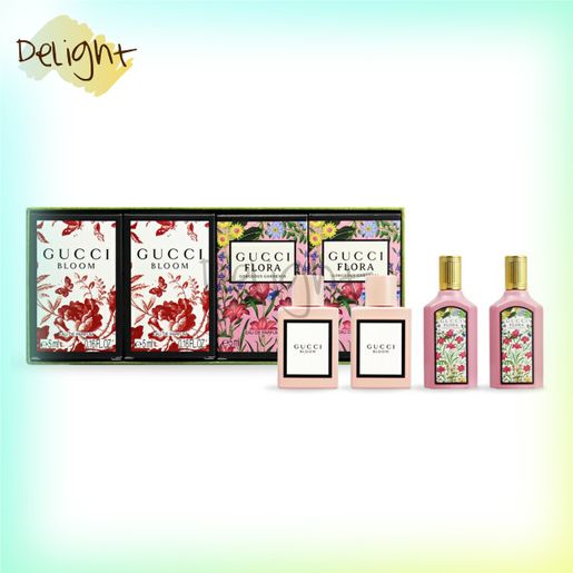 Gucci flora hot sale miniature set