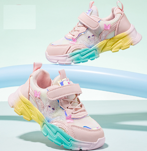 運動鞋(GS7668粉色)(尺碼26-37碼)(下單後聯絡客服確認發貨尺碼)