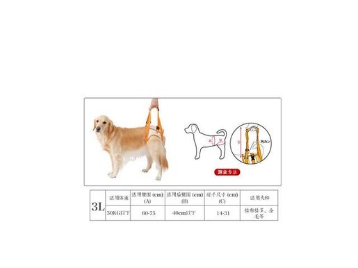 Petio Petio 高齡犬步行輔助背帶 後足 3l 60 75cm 平行進口 Hktvmall 香港最大網購平台