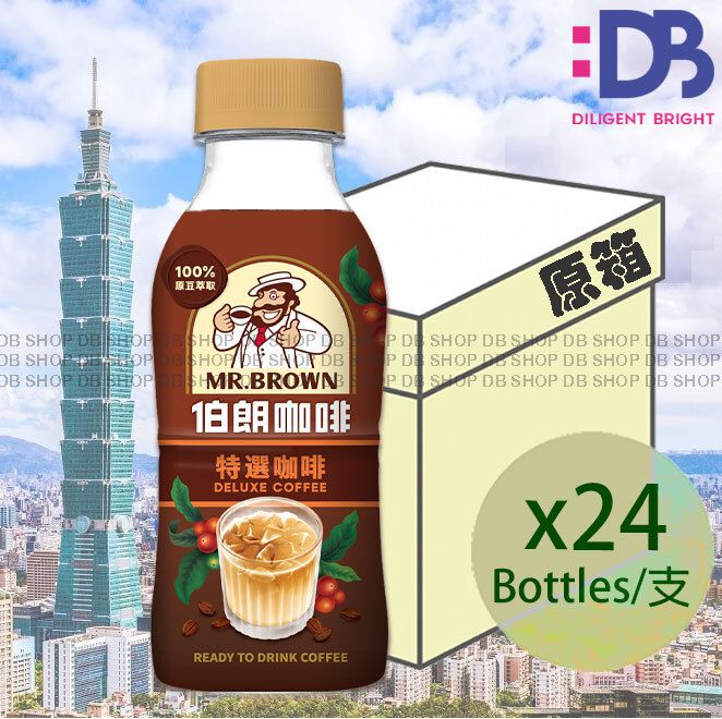 [Full case] Bottled Coffee (Deluxe Coffee) (330ml X 4 X 6) New/Old packing randomly distributed