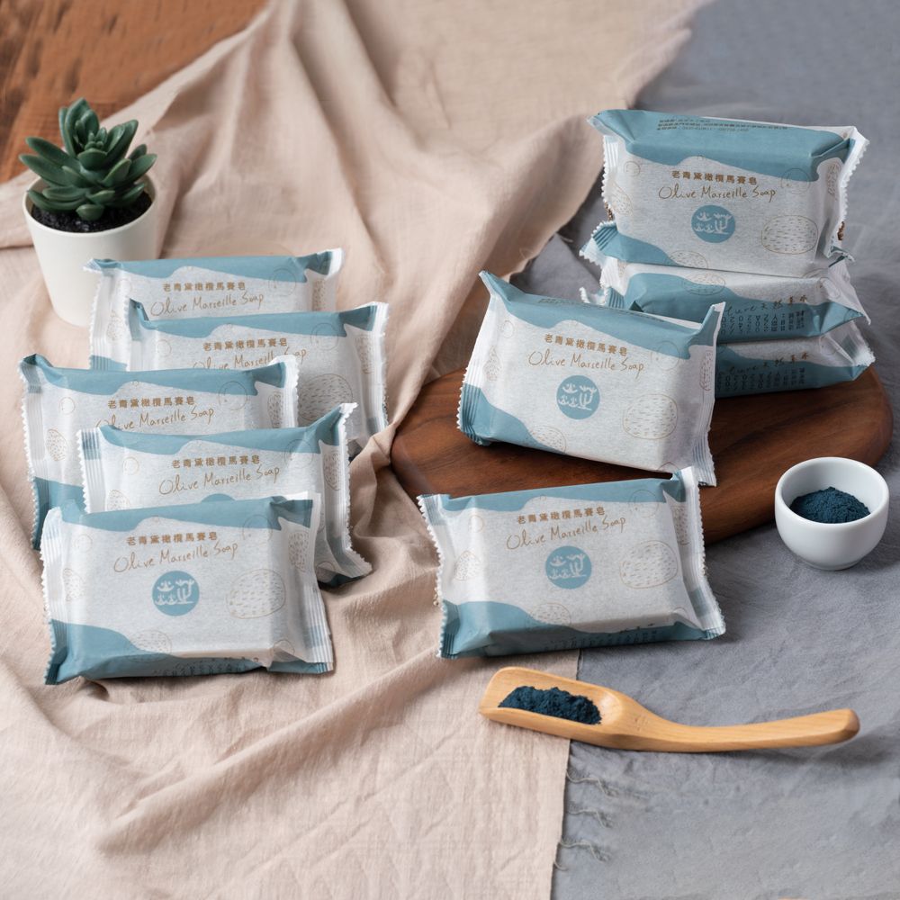 Dr. Yanz 手工皂 肥皂10塊"老青黛"橄欖馬賽皂【破萬熱銷】送2塊手工皂