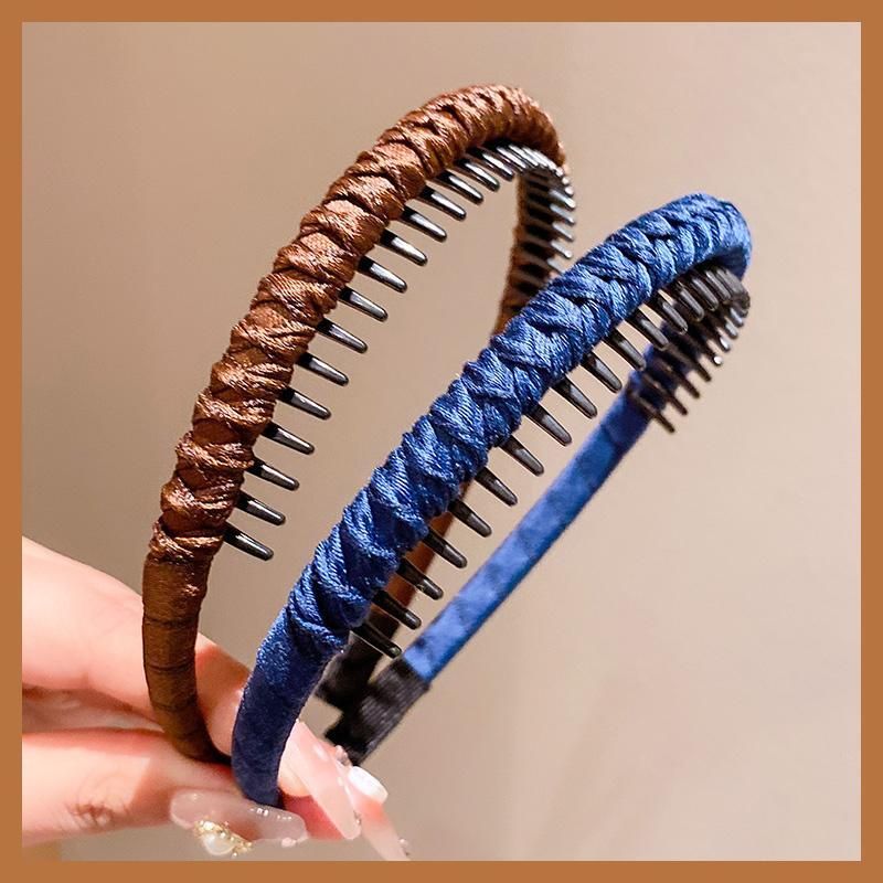 兒童防滑帶齒髮箍頭箍頭飾髮飾(11#髮箍組合2個裝)