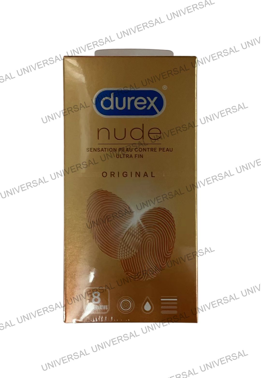Nude Original  8pcs 避孕套 安全套【平行進口】