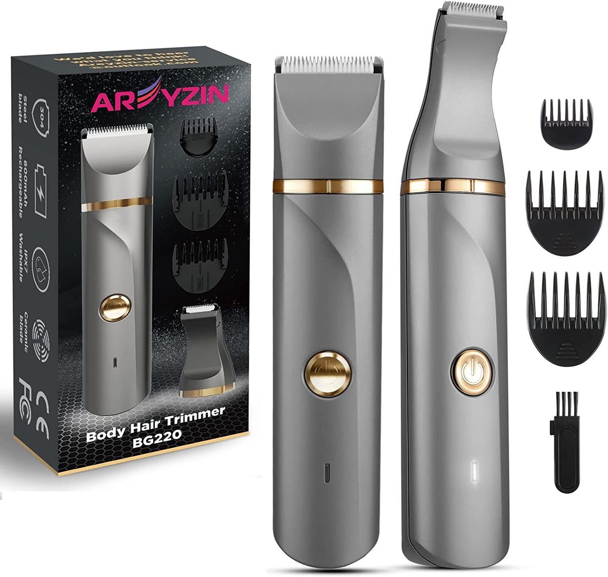 Areyzin Areyzin Body Hair Trimmer For Back Chest Armpit Legs Pubic