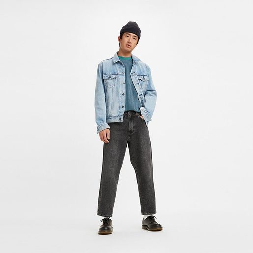 stay loose cropped men's jeans