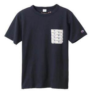 Men's Printed Logo Pocket Short Sleeve Tee C3-R332