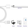 Apple Pencil充電線 蘋果手寫筆1代轉接頭器 Ipad配件USB轉8pin母口1米長 lighting轉