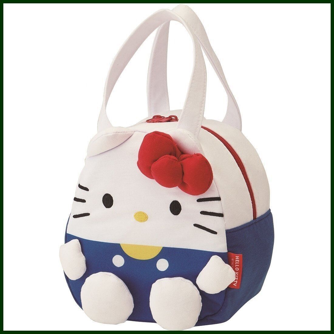 (Hello Kitty 手挽袋 /  白色帶) 日本Skater 小朋友可愛卡通手挽袋