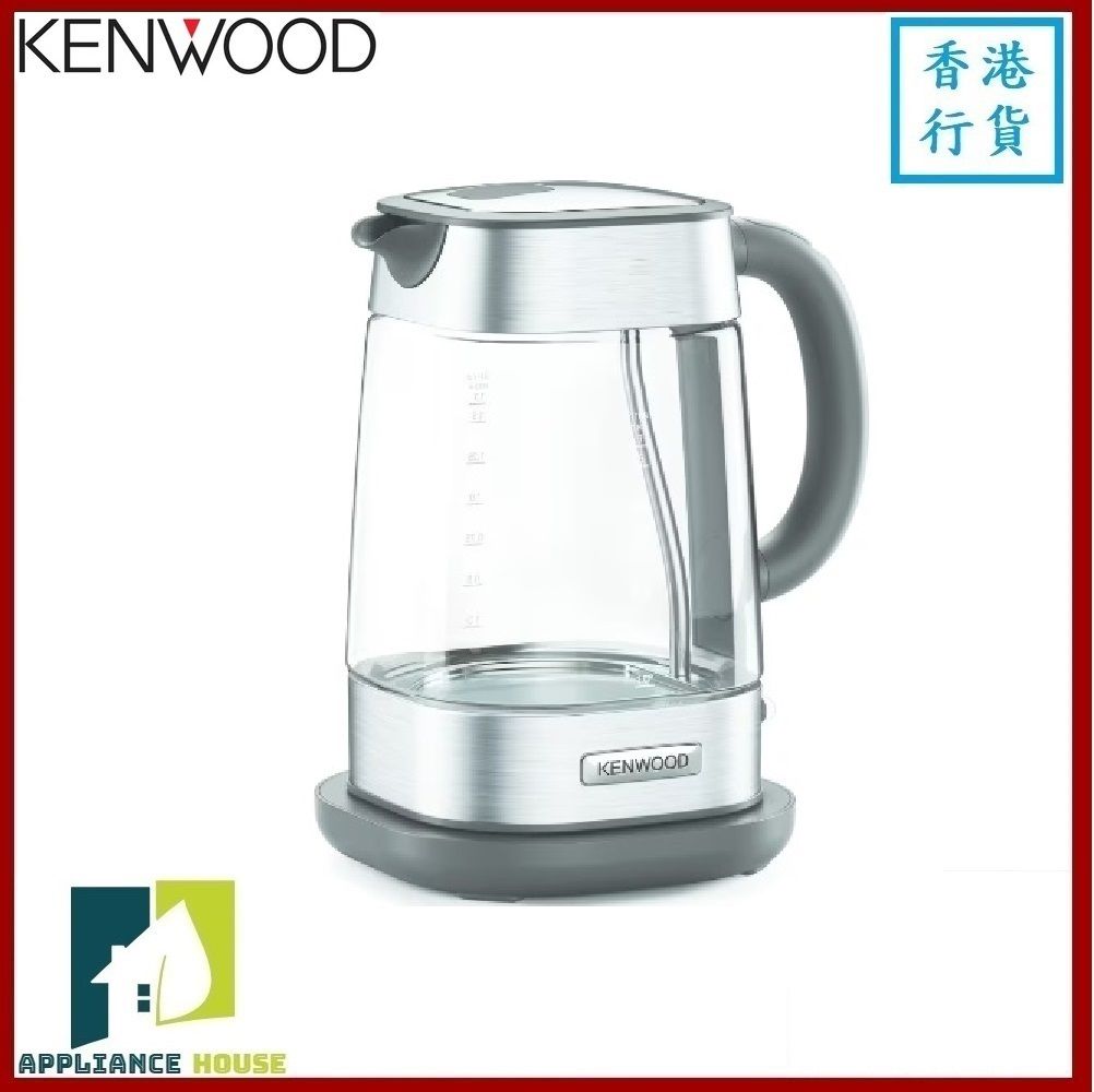 Kenwood ZJG801CL Persona 玻璃電熱水壺 顏色 銀_平滑款 HKTVmall 香港最大網購平台