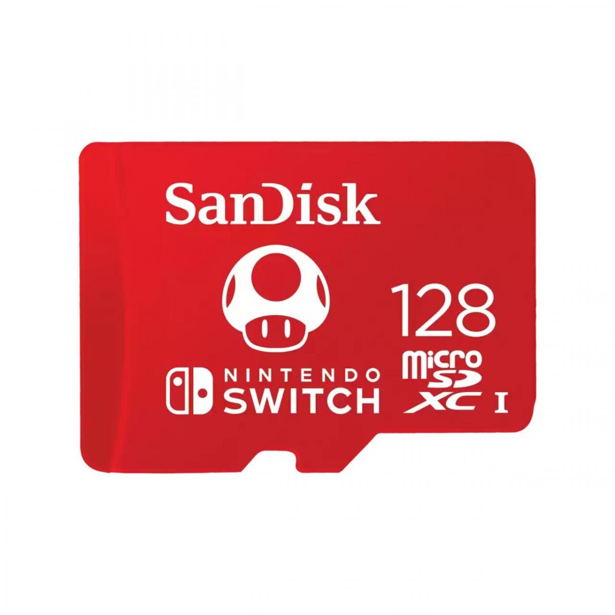 128GB 獲 Nintendo 授權的 Nintendo Switch 專用記憶卡 SDSQXAO-128G