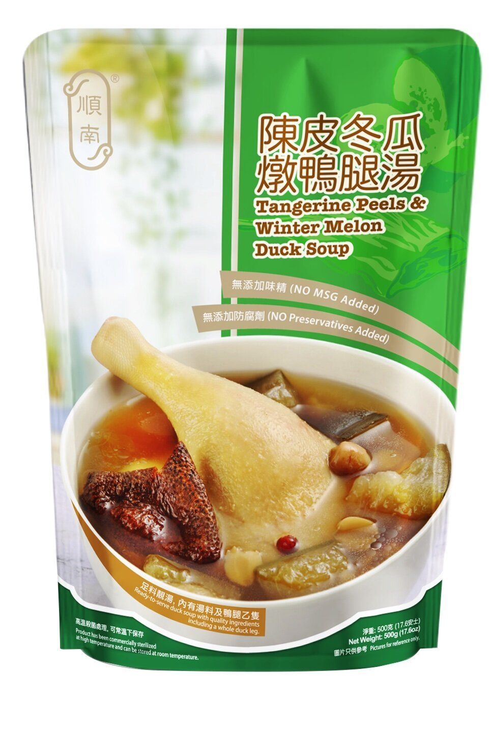 陳皮冬瓜燉鴨腿即飲湯包 500g x 1pack