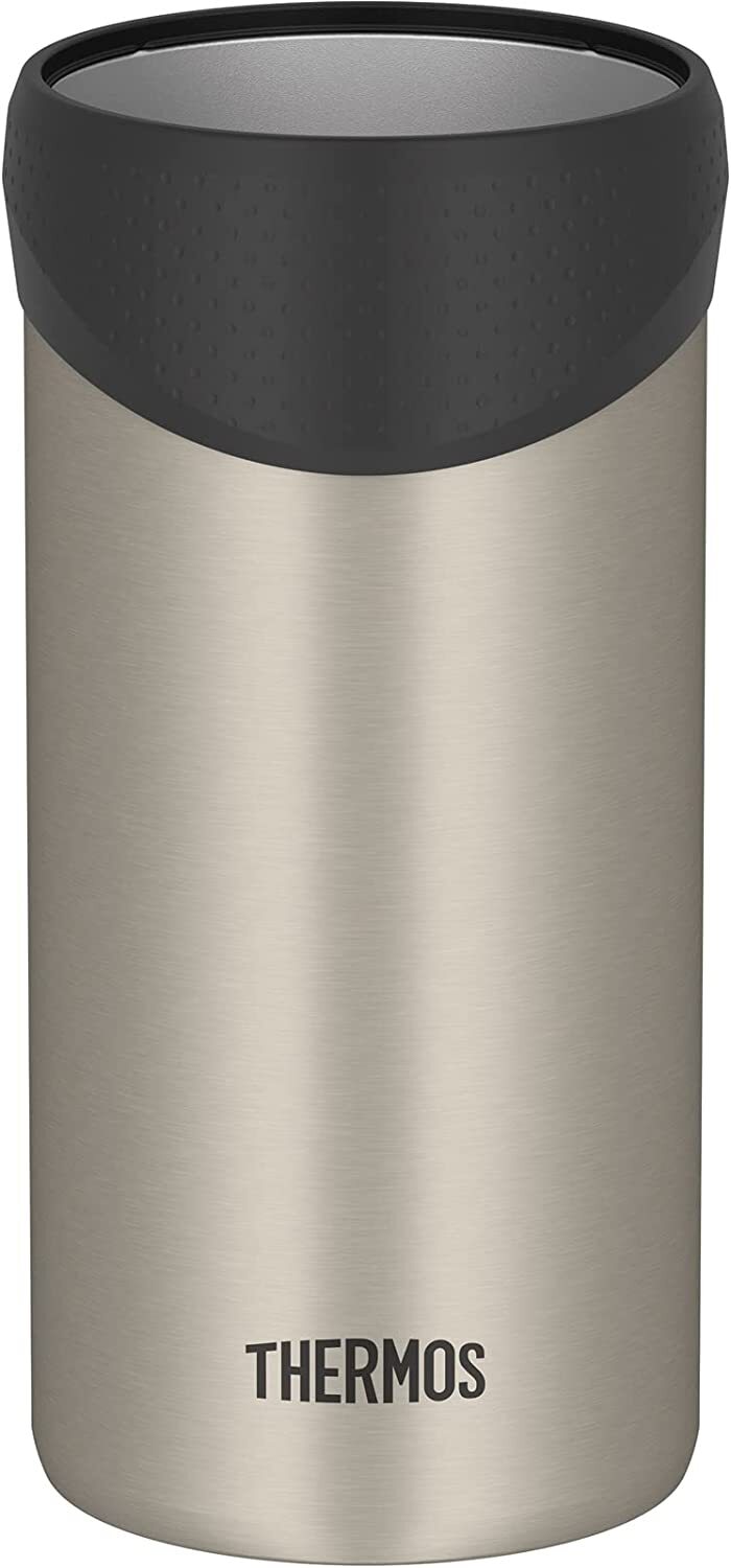 兩用型保冷罐架不銹鋼杯 500ml 不銹鋼 JDU-500 (平行進口）
