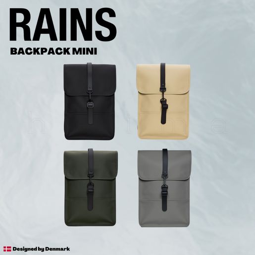 Rains original backpack mini black hot sale