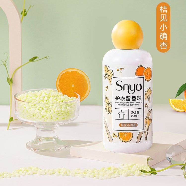 Orange Apricot Blossom Clothing Fragrance Beads, Fragrance Beads, Scent booster 220g