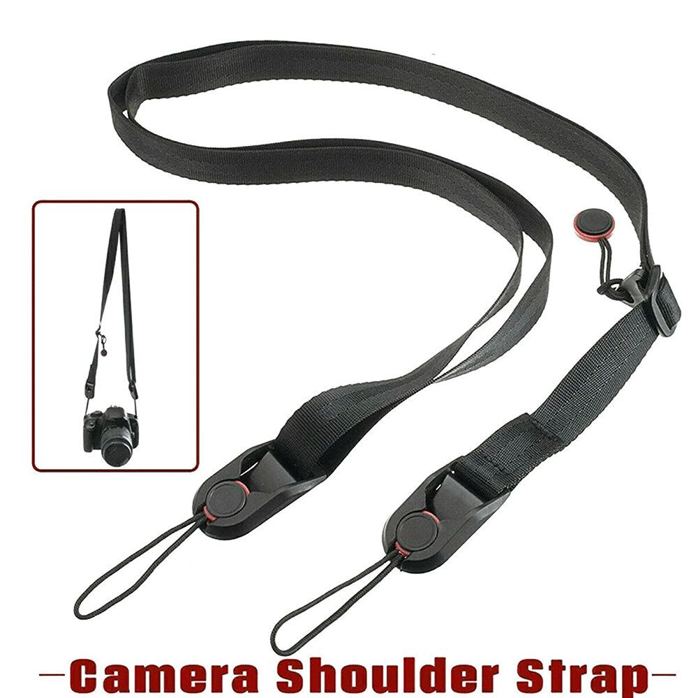 Camera Strap Quick Release Neck Hanging Belt Leash Shoulder For DSLR/SLR Camera
