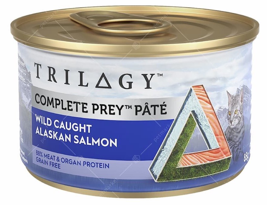 Wild Caught Salmon Pate Complete Cat Can Food (85g) 502299 BBD: 09/2025