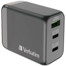 3 端口 65W PD 3.0 和 QC 3.0 GaN 旅行充電器 [USB TYPE C x 2 & USB TYPE A] (66963) 便攜 充電器 叉電器 國際轉插 快充 原裝行貨