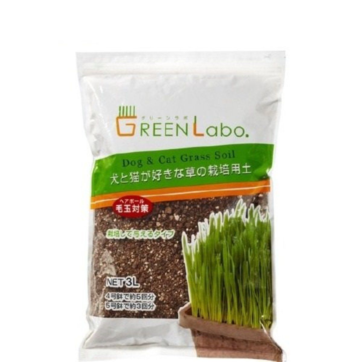 日本產小麥草種植專用培養土 3L