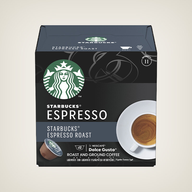 特濃烘焙咖啡深度烘焙咖啡膠囊  #Starbucks #咖啡粉 #咖啡機 #星巴克(新舊包裝隨機發送)