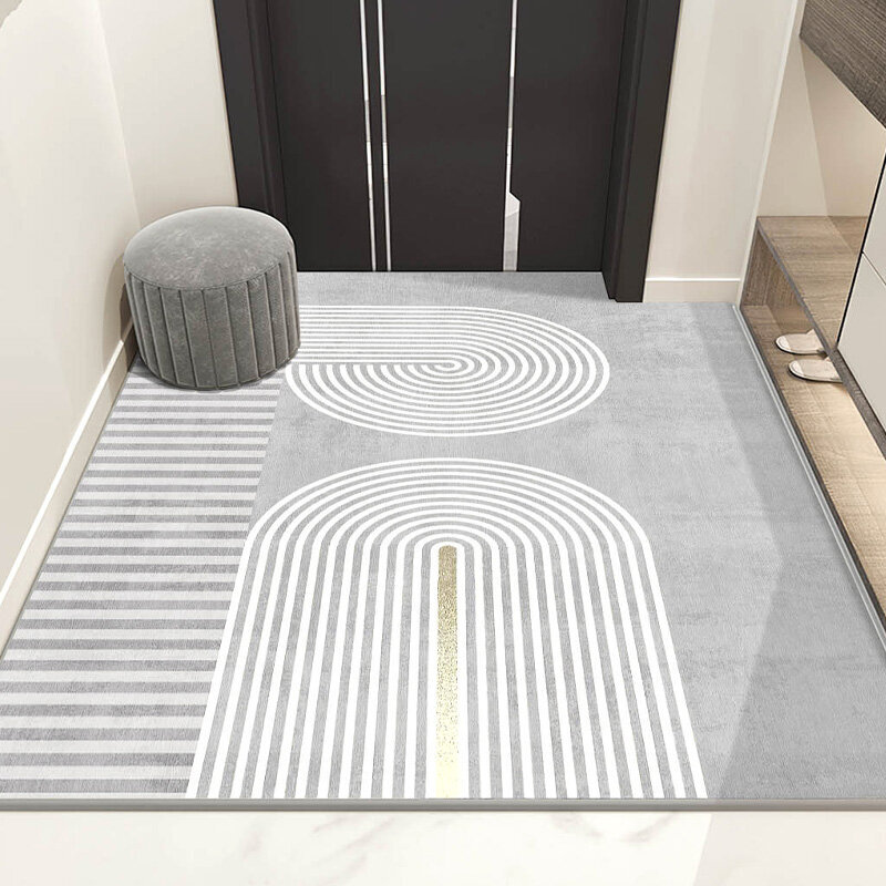 現代入戶玄關地毯(80x120CM（正面升級加厚面料))(ZM367)