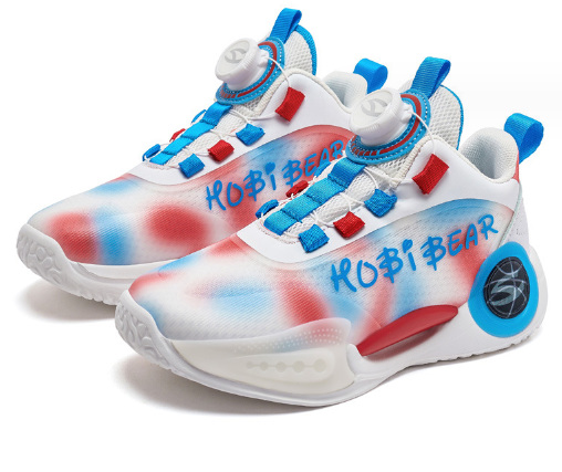 彈力耐磨運動鞋(XS5001藍紅)(尺碼31-41碼)(下單後聯絡客服確認發貨尺碼)