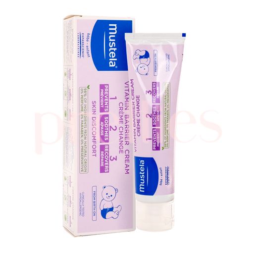 Mustela Vitamin Barrier Cream Skin Mustela 123 Diaper Rash Cream