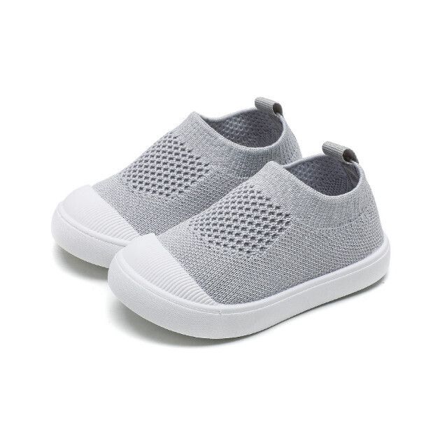 兒童帆布鞋(灰色)(3/18碼~9/25碼，下單後請與客服確認發貨尺碼)